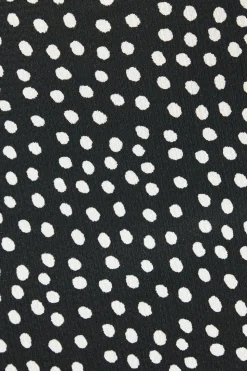Tall Mono Spot Wrap Mini Dress