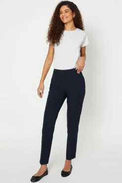 Tall Navy Ankle Grazer Trouser