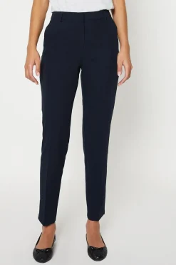 Tall Navy Ankle Grazer Trouser