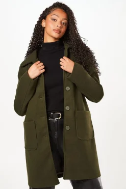 Tall Peterpan Collar Dolly Coat