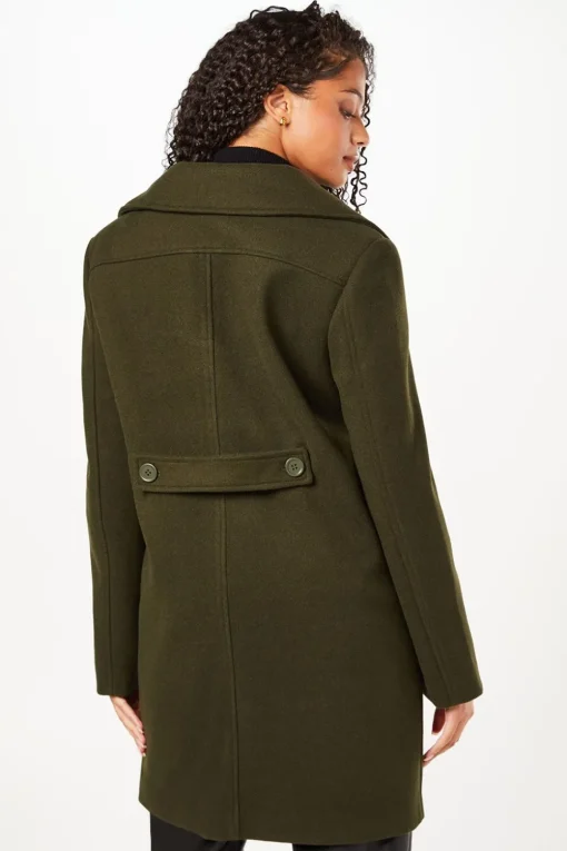 Tall Peterpan Collar Dolly Coat