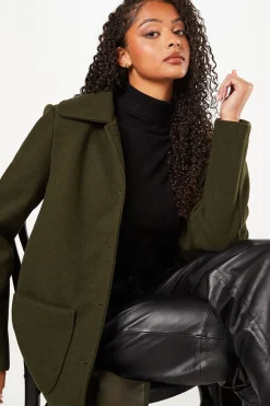 Tall Peterpan Collar Dolly Coat