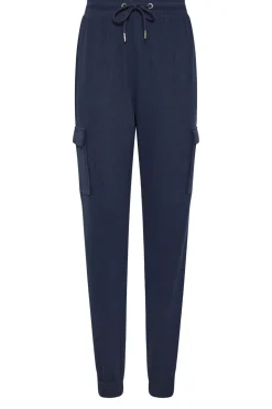 Tall Ribbed Cargo Joggers
