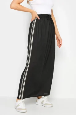 Tall Side Stripe Panel Maxi Skirt