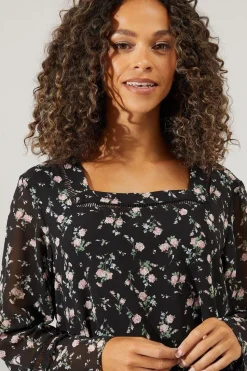 Tall Square Neck Blouse