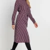 Tall Striped Shirt Dress
