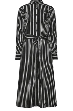 Tall Striped Shirt Dress