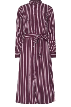 Tall Striped Shirt Dress