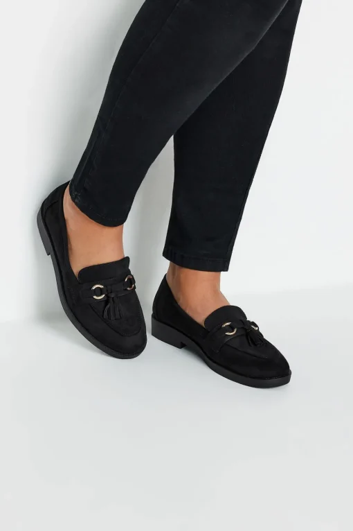 Tassel Detail Loafers In Extra Wide Fit