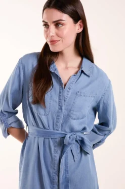 Tencel Shirt Dress
