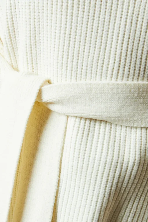 Tie Back High Neck Jumper