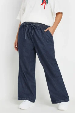 Tie Detail Denim Jeans