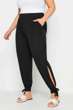 Tie Detail Harem Joggers