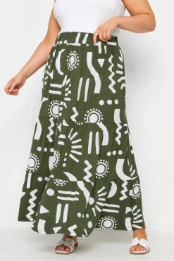 Tiered Maxi Skirt