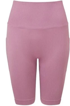 TriDri ribbed seamless 3D fit cycle shorts