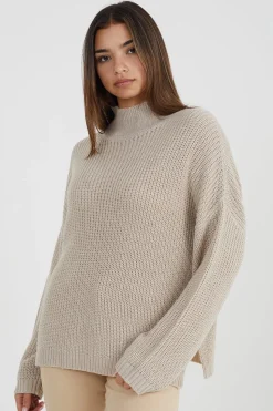 Turtle Neck Oversized Jumper