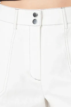Twill Contrast Stitch Shorts