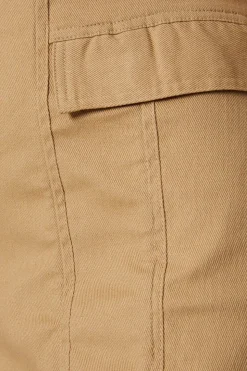 Twill Pocket Mini Skirt
