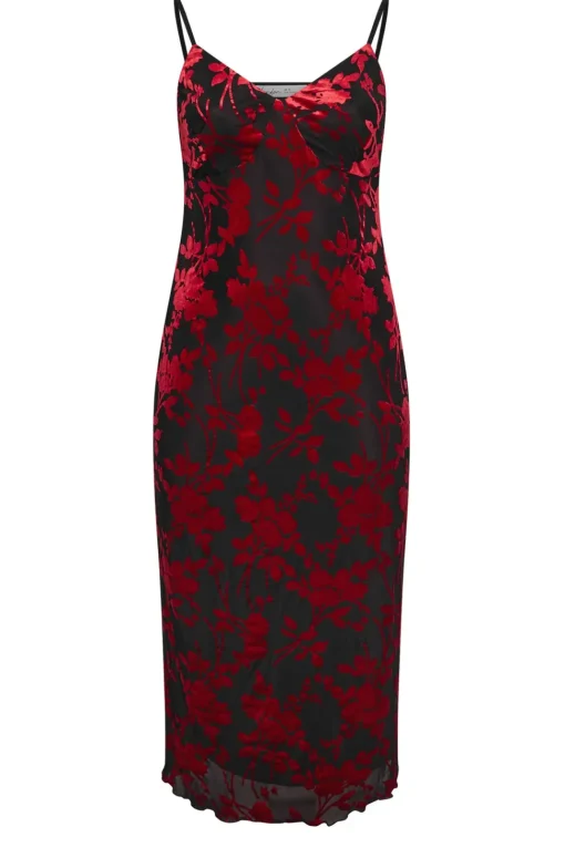 Velour Midaxi Dress