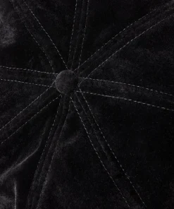 Velvet Baker Boy Hat