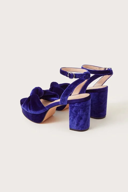 Velvet Knot Heels