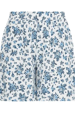 Vintage Floral Textured Shorts