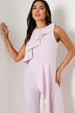 Waterfall Ruffle Jumpsuit