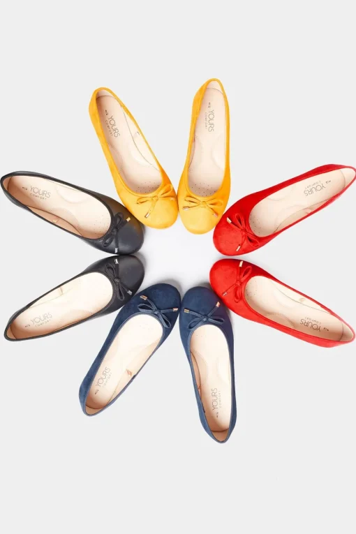 Wide Fit & Extra Wide Fit Ballerina Pumps