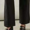 Wide Fit Lydia Snaffle Trim Apron Front Medium Heeled Loafers