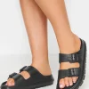 Wide Fit Platform Eva Sandals