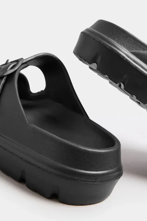 Wide Fit Platform Eva Sandals