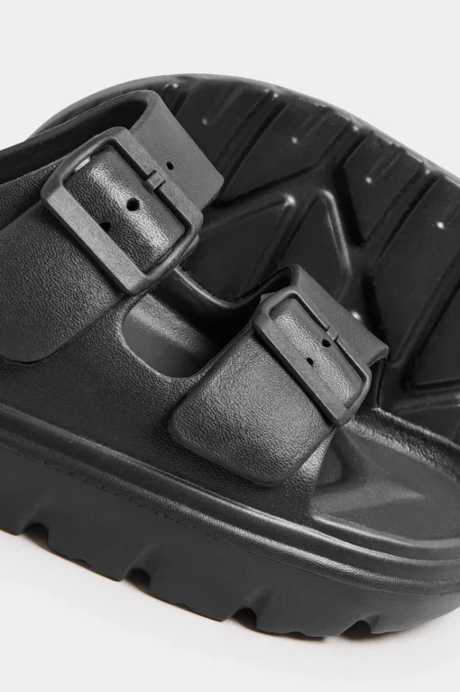 Wide Fit Platform Eva Sandals