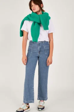 Wide Leg Cargo Jeans