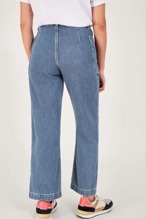 Wide Leg Cargo Jeans