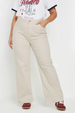 Wide Leg Denim Jeans