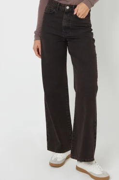 Wide Leg Denim Jeans