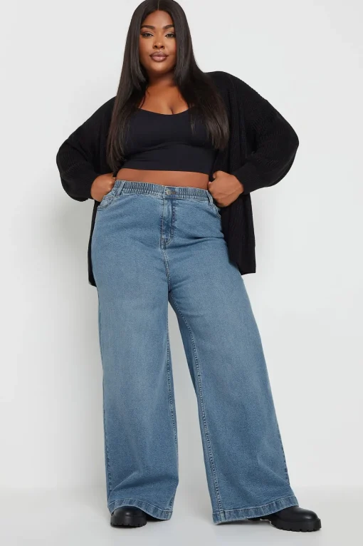 Wide Leg Slouchy Jeans