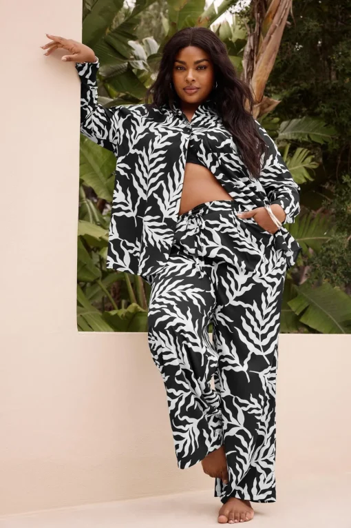 Wide Leg Trousers