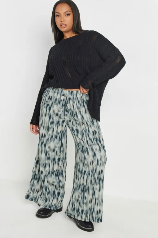 Wide Leg Trousers