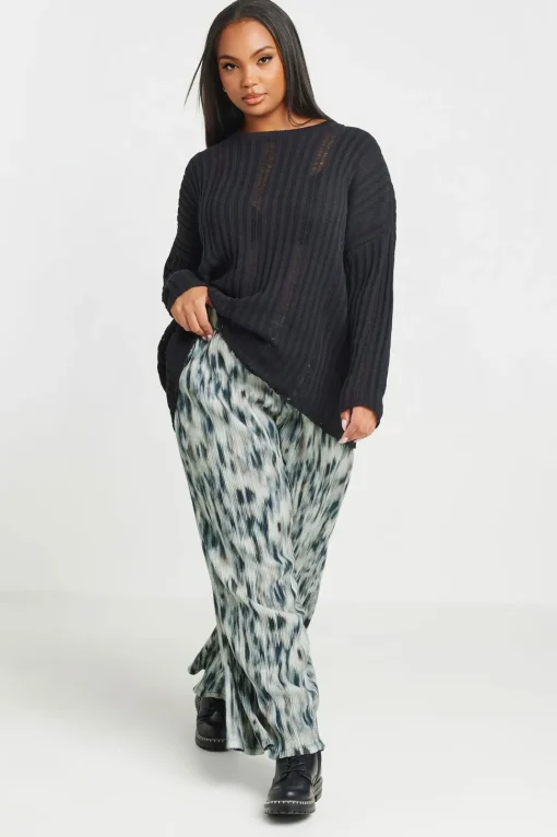 Wide Leg Trousers