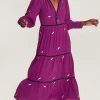 Willa Embroidered Shirt Dress