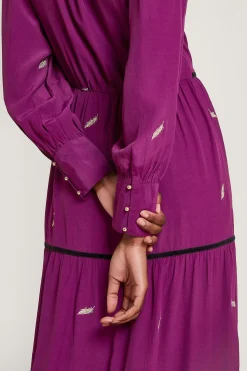 Willa Embroidered Shirt Dress