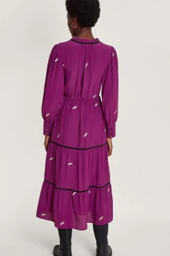 Willa Embroidered Shirt Dress