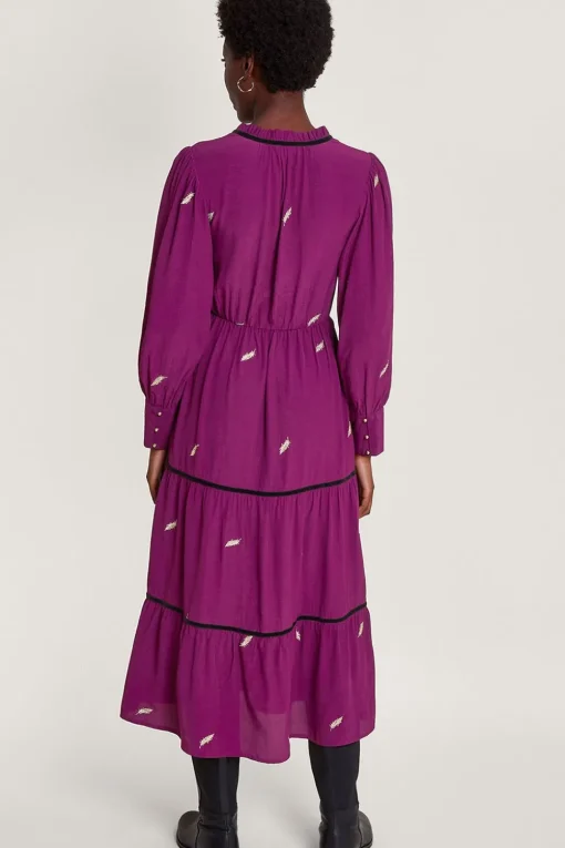 Willa Embroidered Shirt Dress