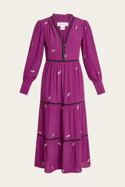 Willa Embroidered Shirt Dress