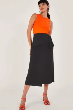 Winnie Wrap Midi Skirt