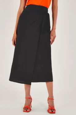 Winnie Wrap Midi Skirt