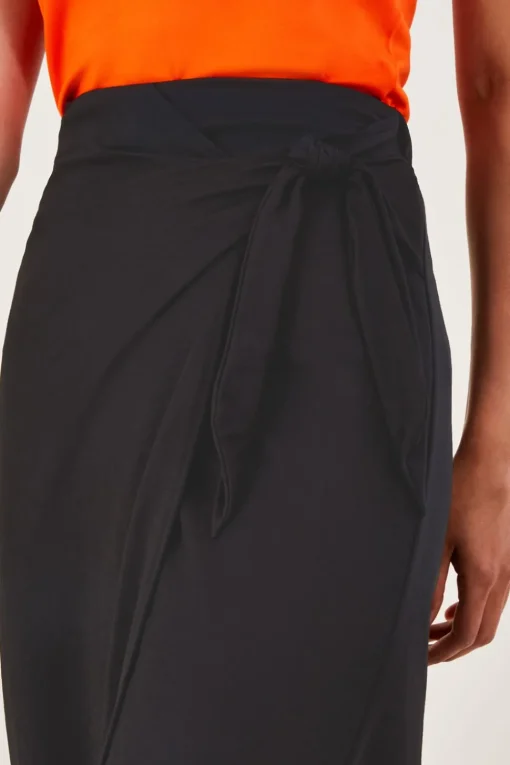 Winnie Wrap Midi Skirt