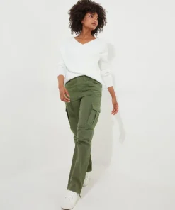 Woven Multipocket Cargo Pants