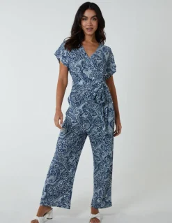 Wrap Front Jumpsuit